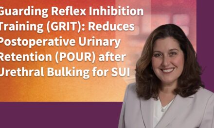 Guarding Reflex Inhibition Training (GRIT) Reduces Postoperative Urinary Retention (POUR) After Urethral Bulking for Stress Urinary Incontinence (SUI)