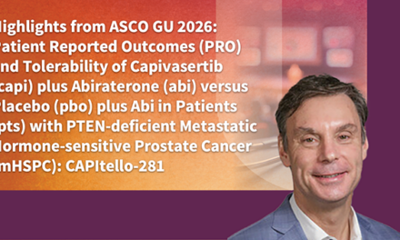 Highlights from ASCO GU 2026: Patient Reported Outcomes (PRO) and Tolerability of Capivasertib (capi) plus Abiraterone (abi) versus Placebo (pbo) plus Abi in Patients (pts) with PTEN-deficient Metastatic Hormone-sensitive Prostate Cancer (mHSPC): CAPItello-281