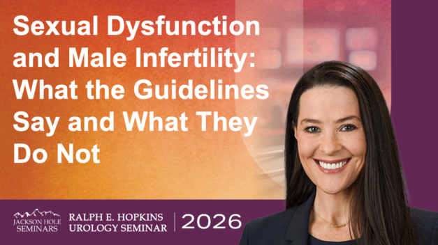 Sexual Dysfunction and Male Infertility: What the Guidelines Say and What They Do Not