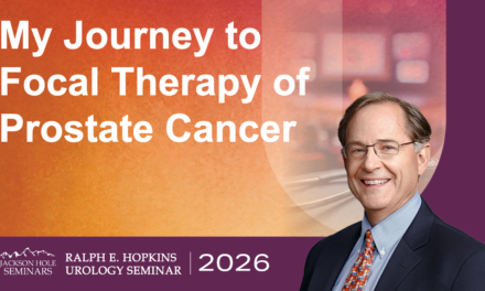 My Journey to Focal Therapy of Prostate Cancer